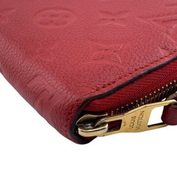 LOUIS VUITTON Wallet Zippy Empreinte Long Wallet Red - Picture 7 of 10